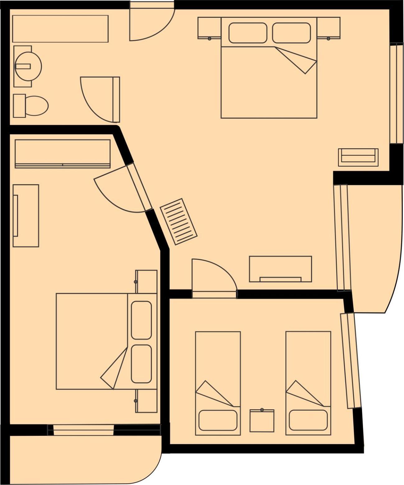 Royal View Hotel And Spa Ohrid Quarto foto